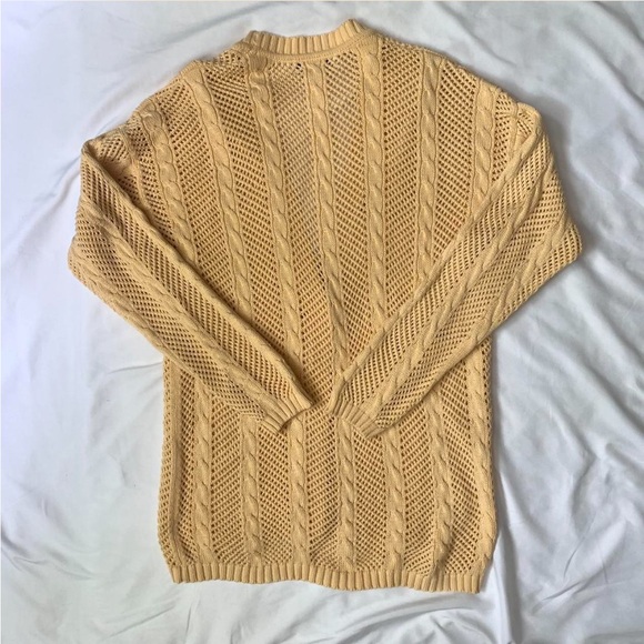 Vintage Cable Knit Cardigan - Picture 2 of 4